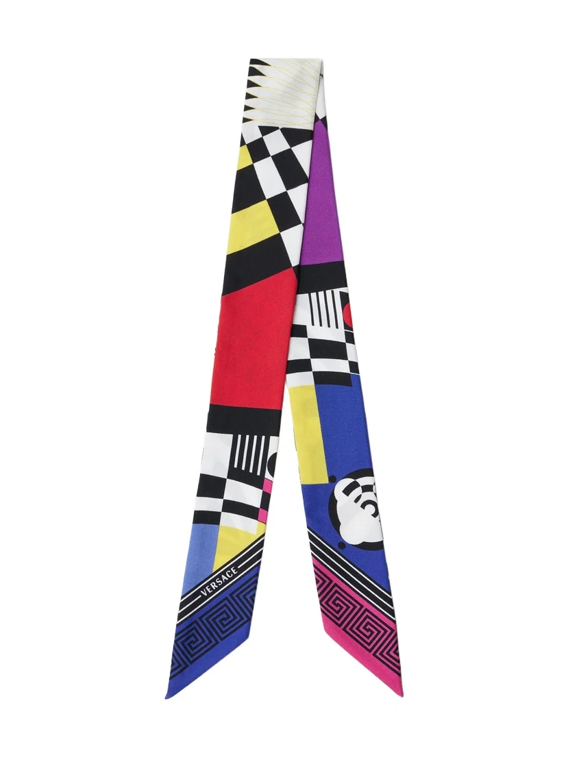 Printed Silk Twill Ribbon Printed Silk Twill Ribbon