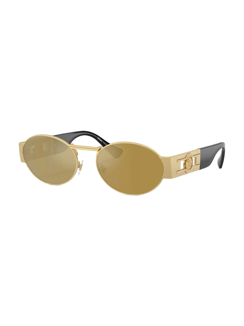 Versace Medusa Deco Oval Sunglasses