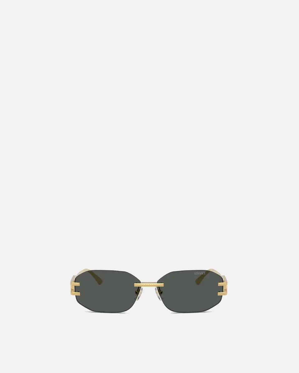 Versace Damier Plaque Sunglasses | Thumbnail 2 Versace Damier Plaque Sunglasses | Thumbnail 2