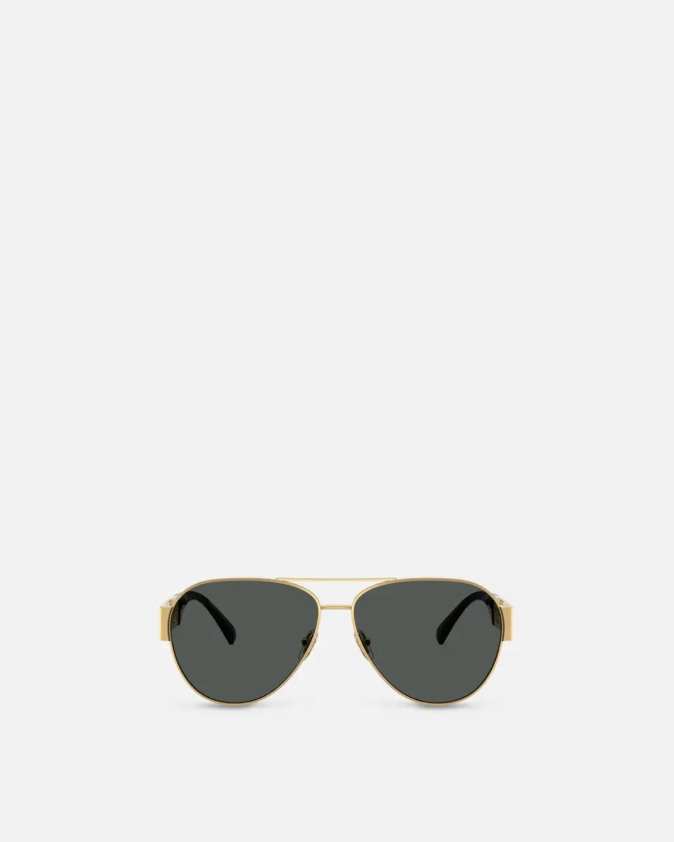 Versace Greca Pilot Sunglasses | Thumbnail 2 Versace Greca Pilot Sunglasses | Thumbnail 2