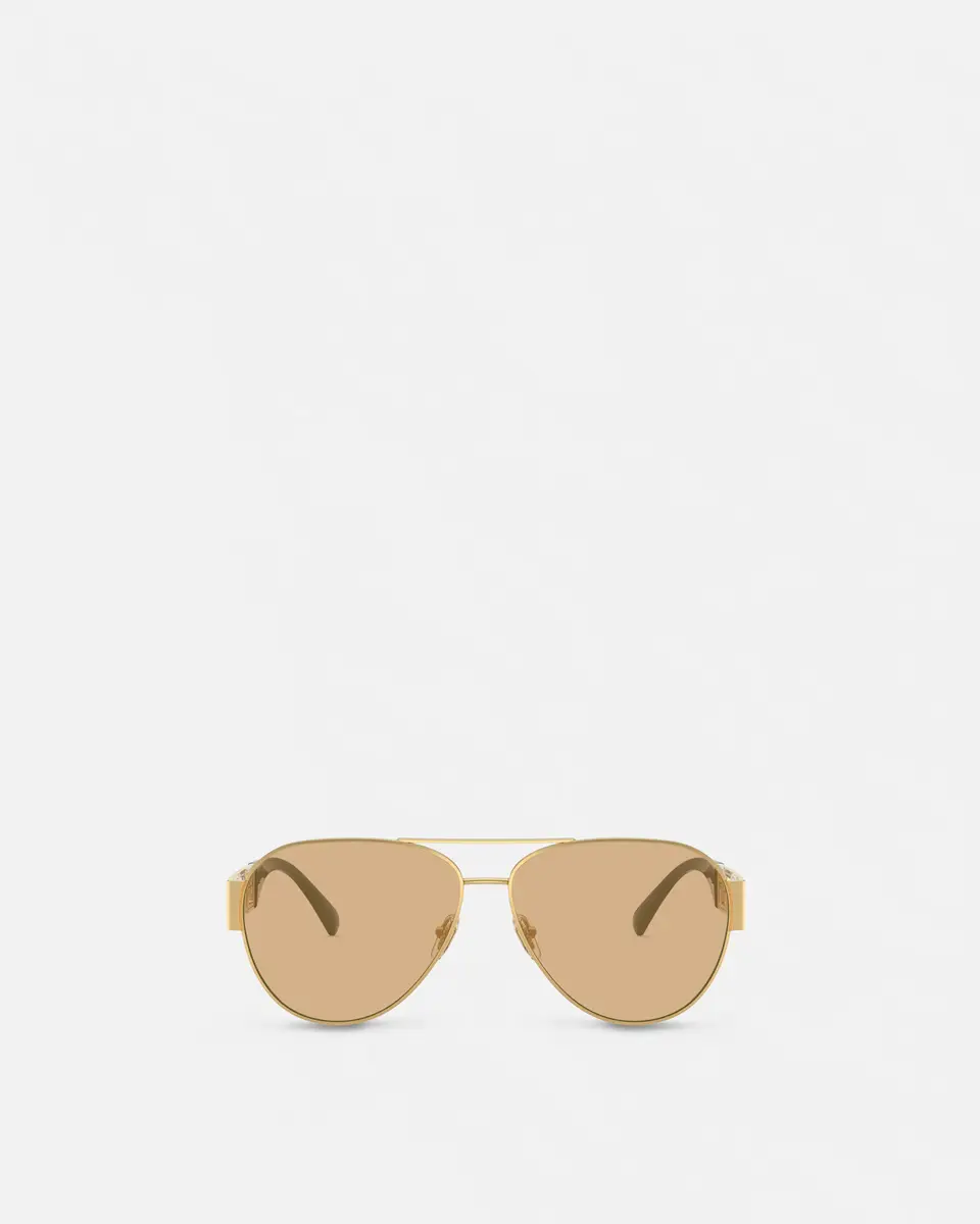 Versace Greca Pilot Sunglasses | Thumbnail 2 Versace Greca Pilot Sunglasses | Thumbnail 2