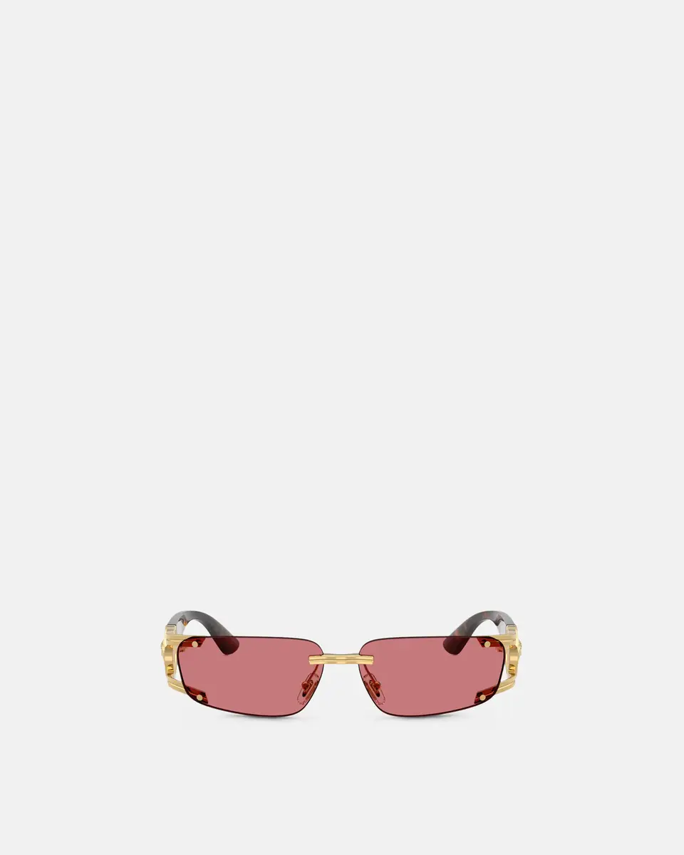 Versace Medusa Honor Rectangular Sunglasses | Thumbnail 2 Versace Medusa Honor Rectangular Sunglasses | Thumbnail 2