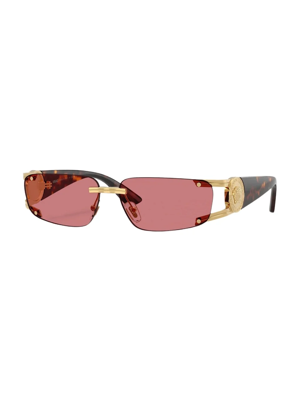 Versace Medusa Honor Rectangular Sunglasses