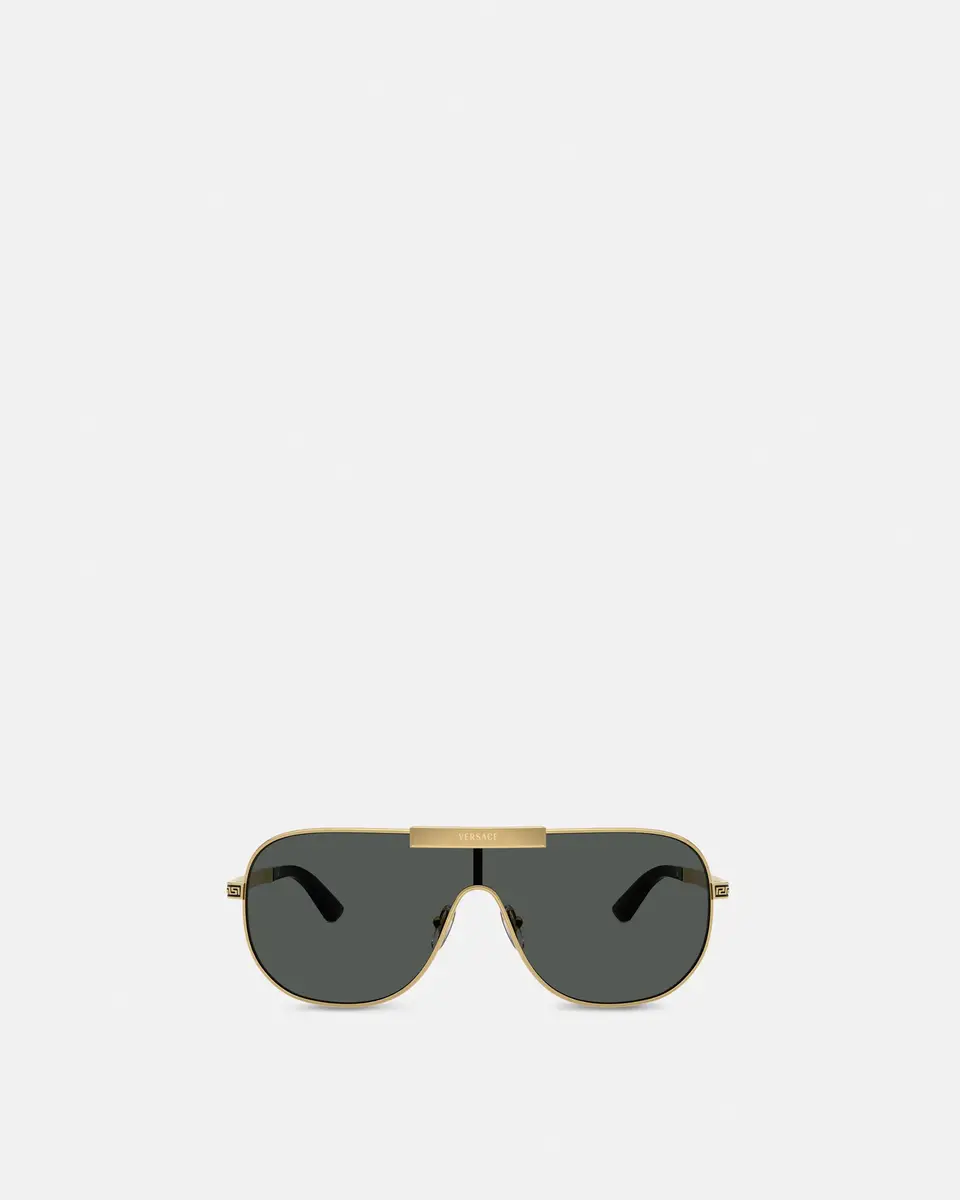 Versace Greca Flow Mask Sunglasses | Thumbnail 2