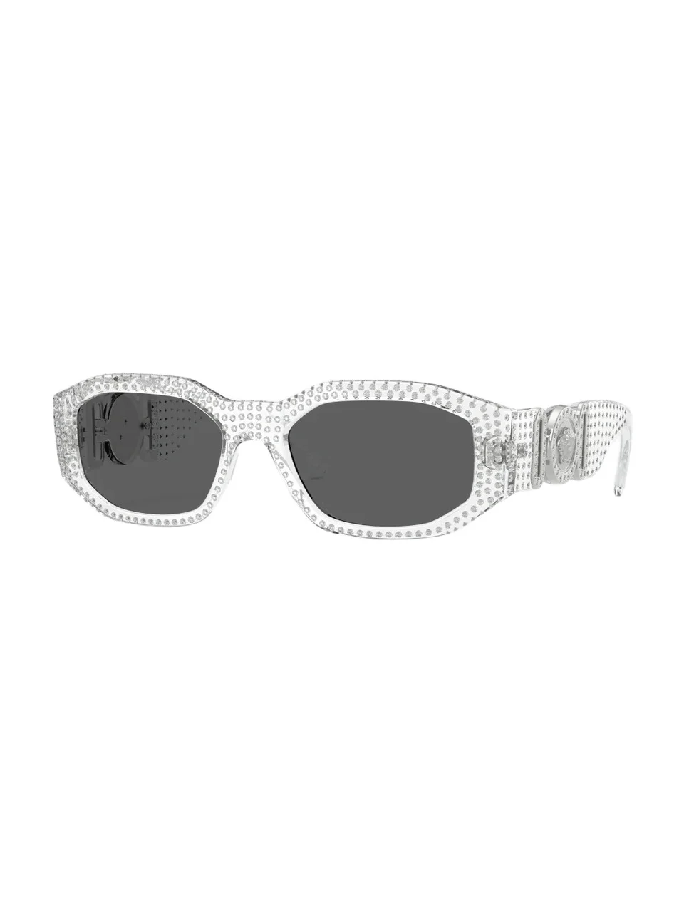 Versace Crystal Medusa Biggie Sunglasses