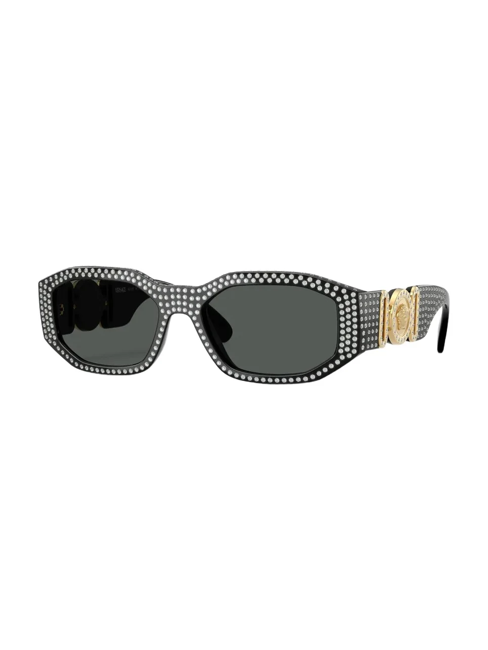 Crystal Medusa Biggie Sunglasses Crystal Medusa Biggie Sunglasses