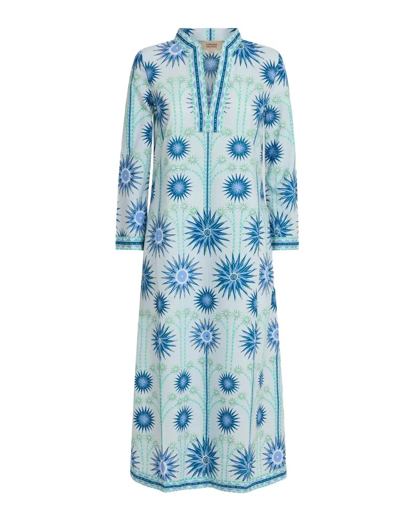 Emporio Sirenuse Giada Caftan in See U Print