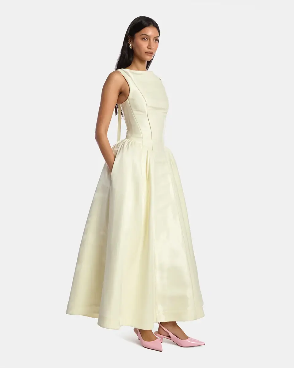 Kate Barton Clarissa Liquid Midi Dress | Thumbnail 4 Kate Barton Clarissa Liquid Midi Dress | Thumbnail 4