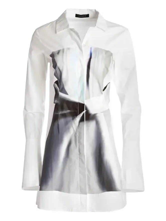 Greer Illusion Mini Dress