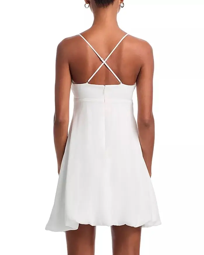 Kate Barton Iris Draped Mini Dress | Thumbnail 4 Kate Barton Iris Draped Mini Dress | Thumbnail 4