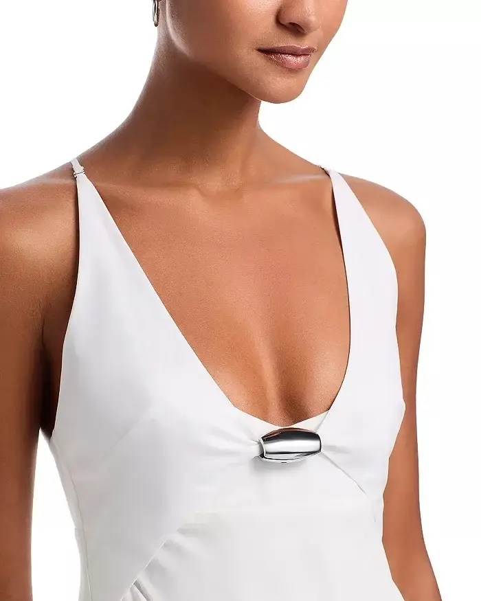 Kate Barton Iris Draped Mini Dress | Thumbnail 5 Kate Barton Iris Draped Mini Dress | Thumbnail 5