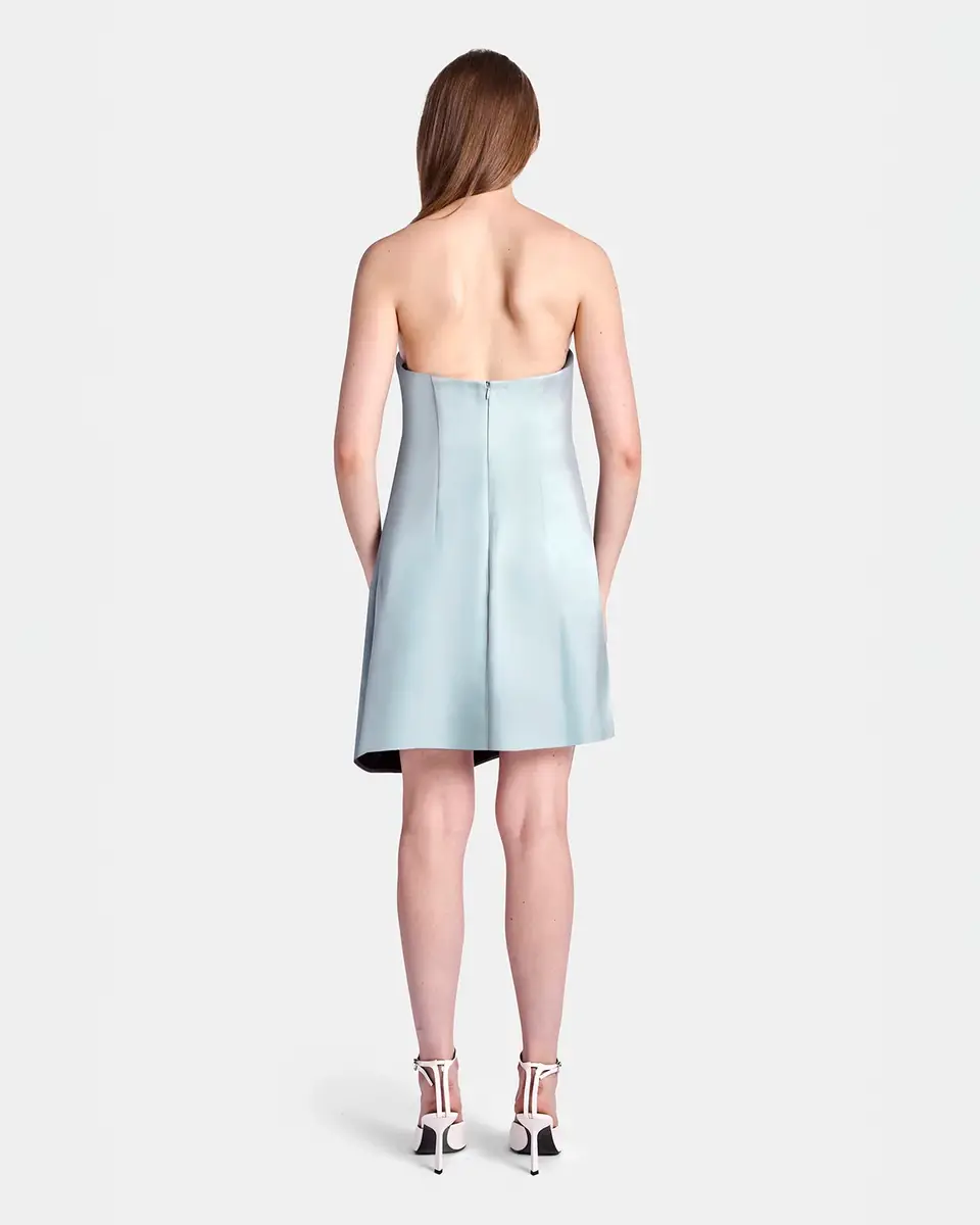 Kate Barton Kate Liquid Mini Dress Light Blue | Thumbnail 4 Kate Barton Kate Liquid Mini Dress Light Blue | Thumbnail 4