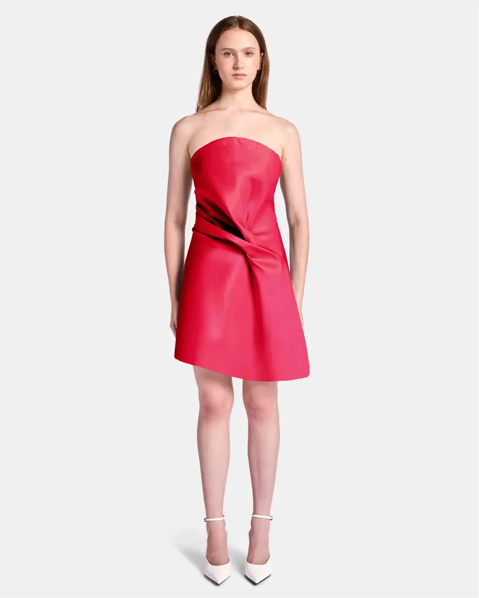 Kate Barton Kate Liquid Mini Dress Raspberry | Thumbnail 2 Kate Barton Kate Liquid Mini Dress Raspberry | Thumbnail 2