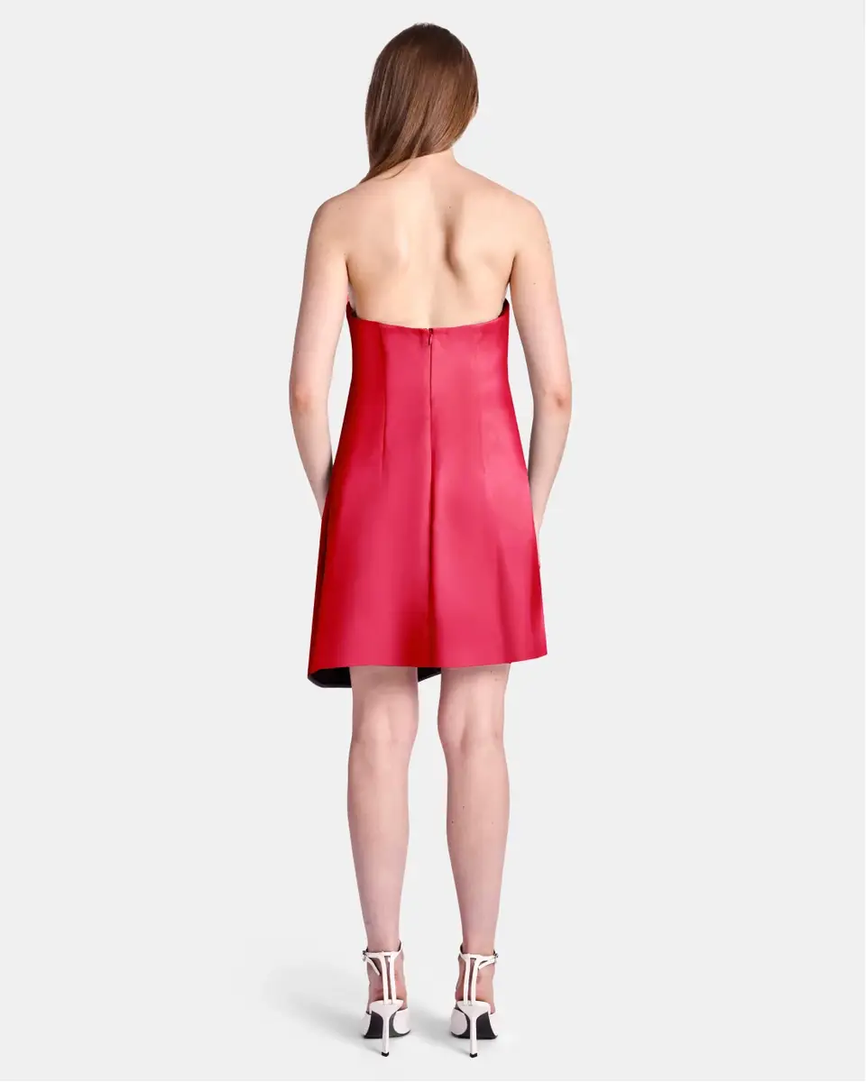 Kate Barton Kate Liquid Mini Dress Raspberry | Thumbnail 3 Kate Barton Kate Liquid Mini Dress Raspberry | Thumbnail 3