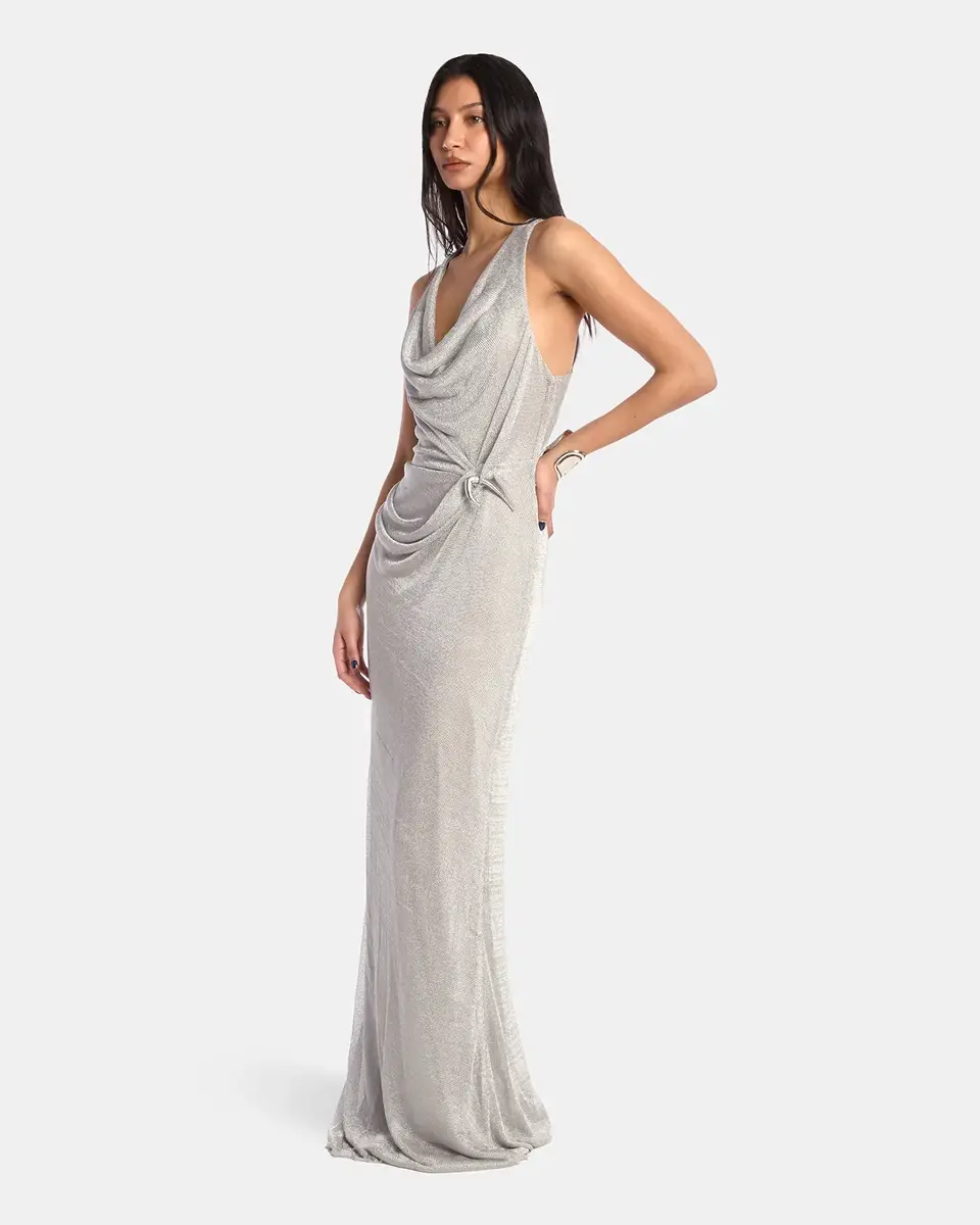 Kate Barton Naomi Cowl Neck Maxi Dress | Thumbnail 4 Kate Barton Naomi Cowl Neck Maxi Dress | Thumbnail 4