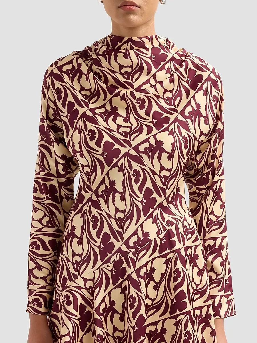 Misa Los Angeles Women's Sage Printed Mini Dress | Thumbnail 5