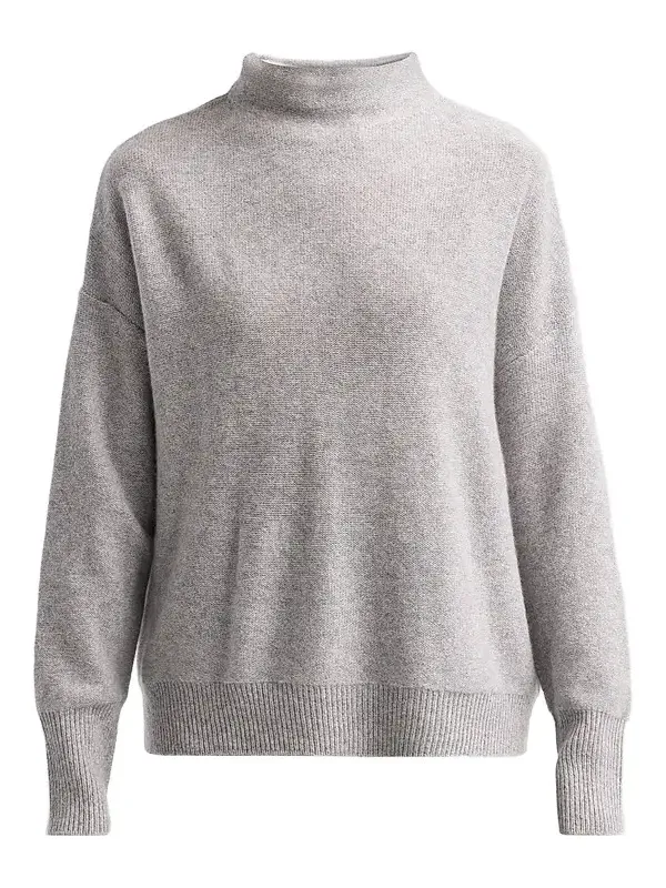 Saks Fifth Avenue Women's Cashmere Drop-Shoulder Turtleneck Sweater