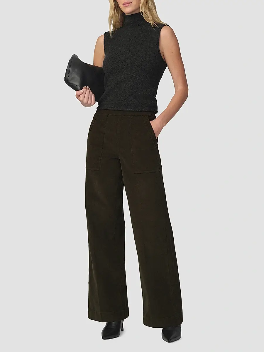 Joe's Jeans Women's The Corduroy Wide-Leg Pants | Thumbnail 2 Joe's Jeans Women's The Corduroy Wide-Leg Pants | Thumbnail 2