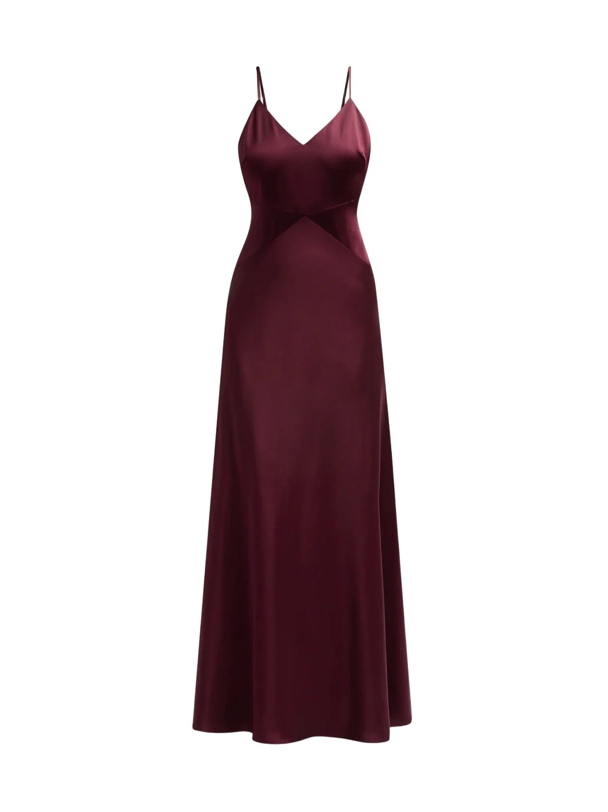 Milly Women's Nyssa Satin Maxi Dress