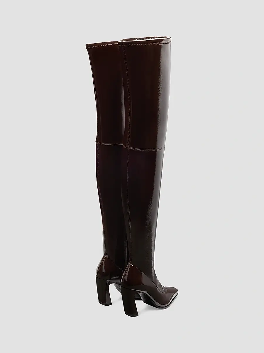 Stuart Weitzman Women's Ultrastassi 85MM Leather Tall Boots | Thumbnail 3 Stuart Weitzman Women's Ultrastassi 85MM Leather Tall Boots | Thumbnail 3