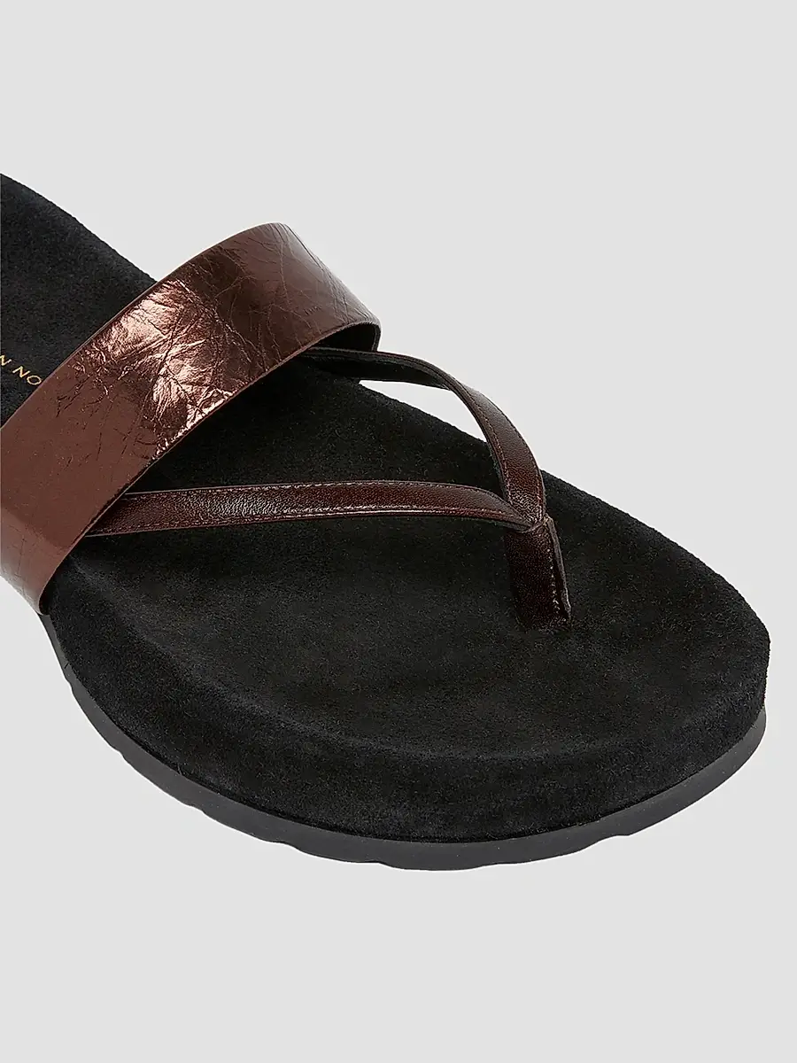 Dries Van Noten Women's Mosaicon Leather Sandals | Thumbnail 3