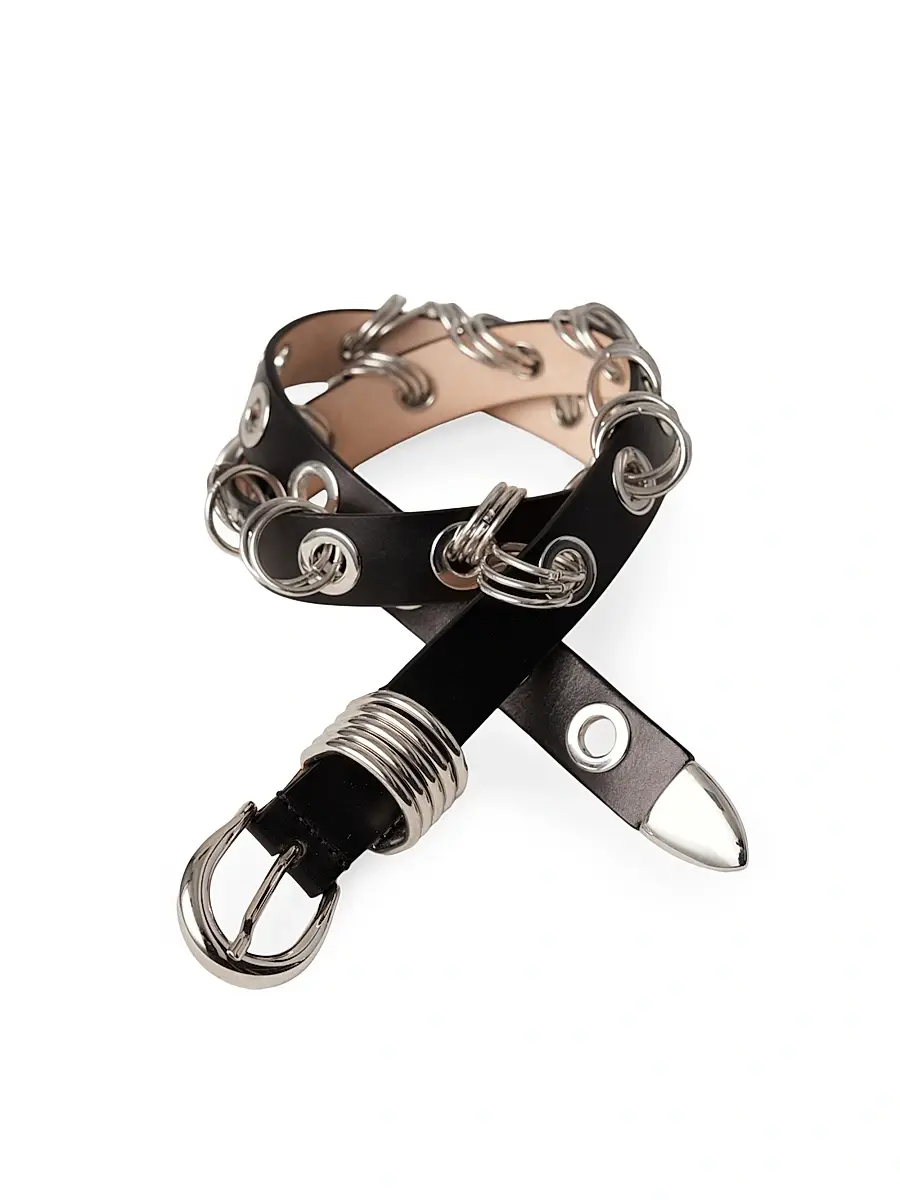 Déhanche Women's Revenge Ring Leather Belt | Thumbnail 4 Déhanche Women's Revenge Ring Leather Belt | Thumbnail 4