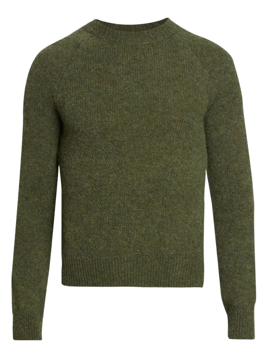 Men's Alpaca-Blend Crewneck Sweater