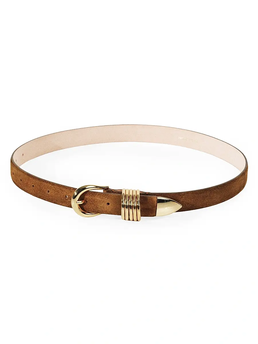 Déhanche Women's Hollyhock Suede Belt | Thumbnail 2 Déhanche Women's Hollyhock Suede Belt | Thumbnail 2
