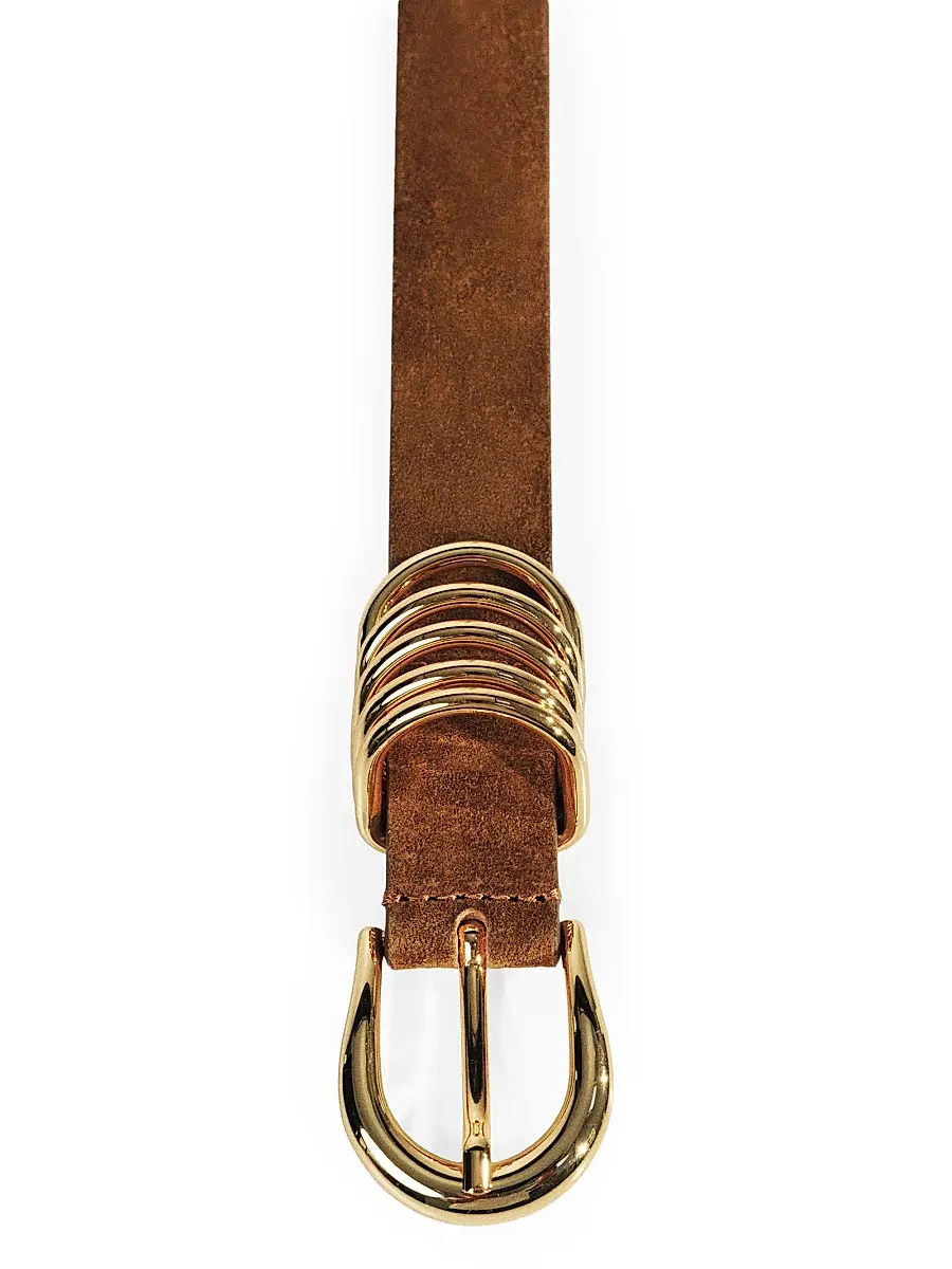 Déhanche Women's Hollyhock Suede Belt | Thumbnail 3 Déhanche Women's Hollyhock Suede Belt | Thumbnail 3