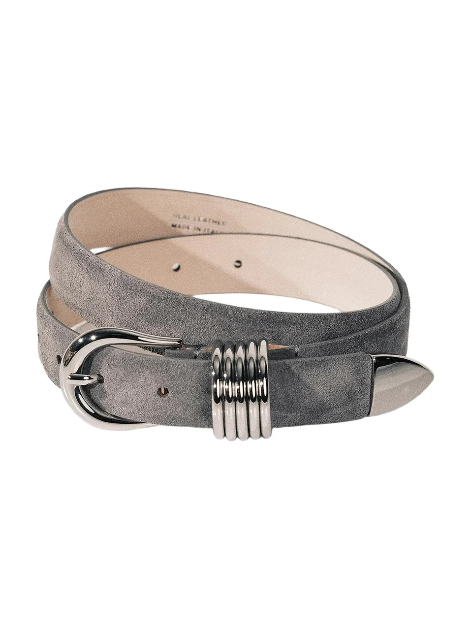 Déhanche Women's Hollyhock Suede D-Ring Belt