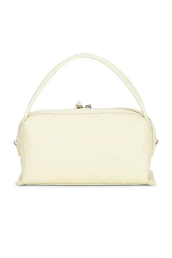 VERAFIED x REVOLVE Ostrich Cafe Mini Bag | Thumbnail 4 VERAFIED x REVOLVE Ostrich Cafe Mini Bag | Thumbnail 4