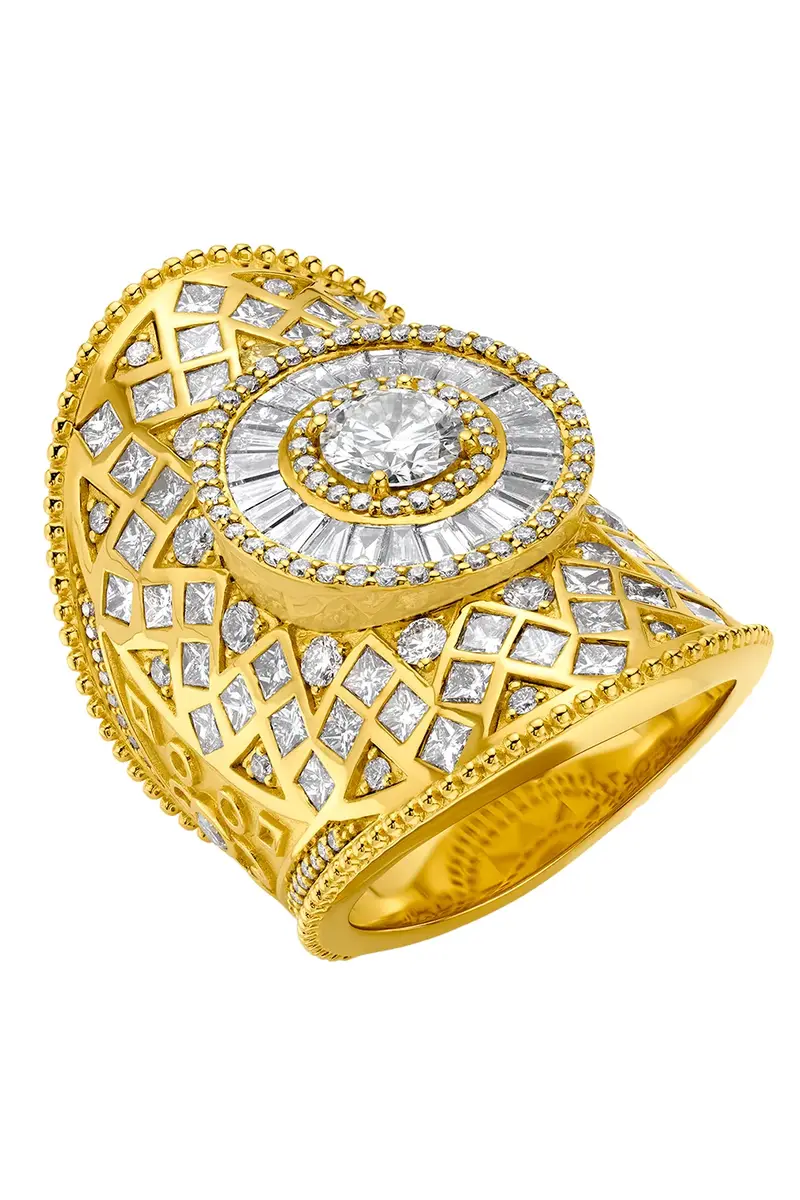 BUDDHA MAMA Diamond Sun Wrap Ring | Thumbnail 2 BUDDHA MAMA Diamond Sun Wrap Ring | Thumbnail 2