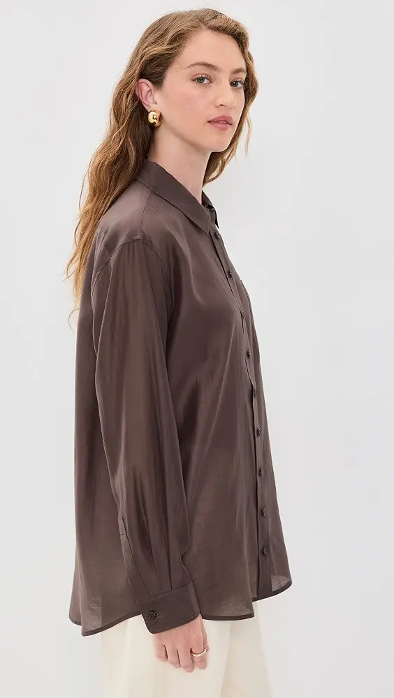 Reformation Eli Oversized Shirt | Thumbnail 4
