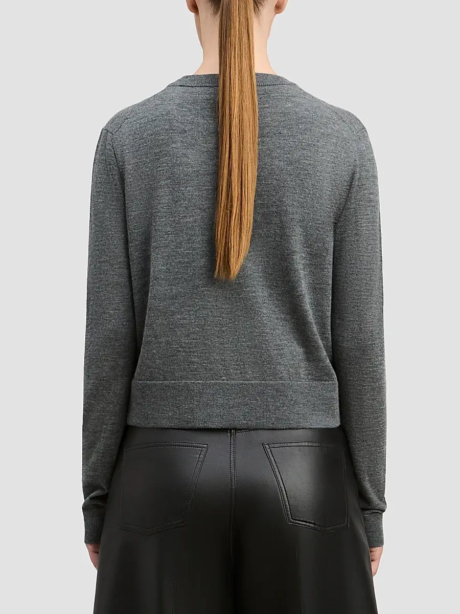 Derek Lam Women's Jesse Mercerized Wool-Cashmere Cardigan | Thumbnail 3 Derek Lam Women's Jesse Mercerized Wool-Cashmere Cardigan | Thumbnail 3