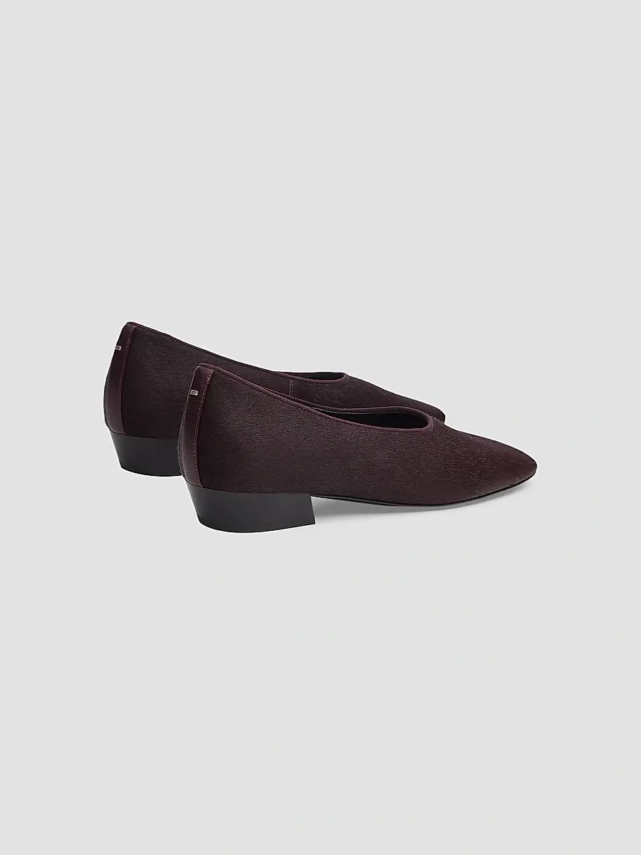 rag & bone Women's Poppi 55MM Calf Hair Ballet Pumps | Thumbnail 3 rag & bone Women's Poppi 55MM Calf Hair Ballet Pumps | Thumbnail 3