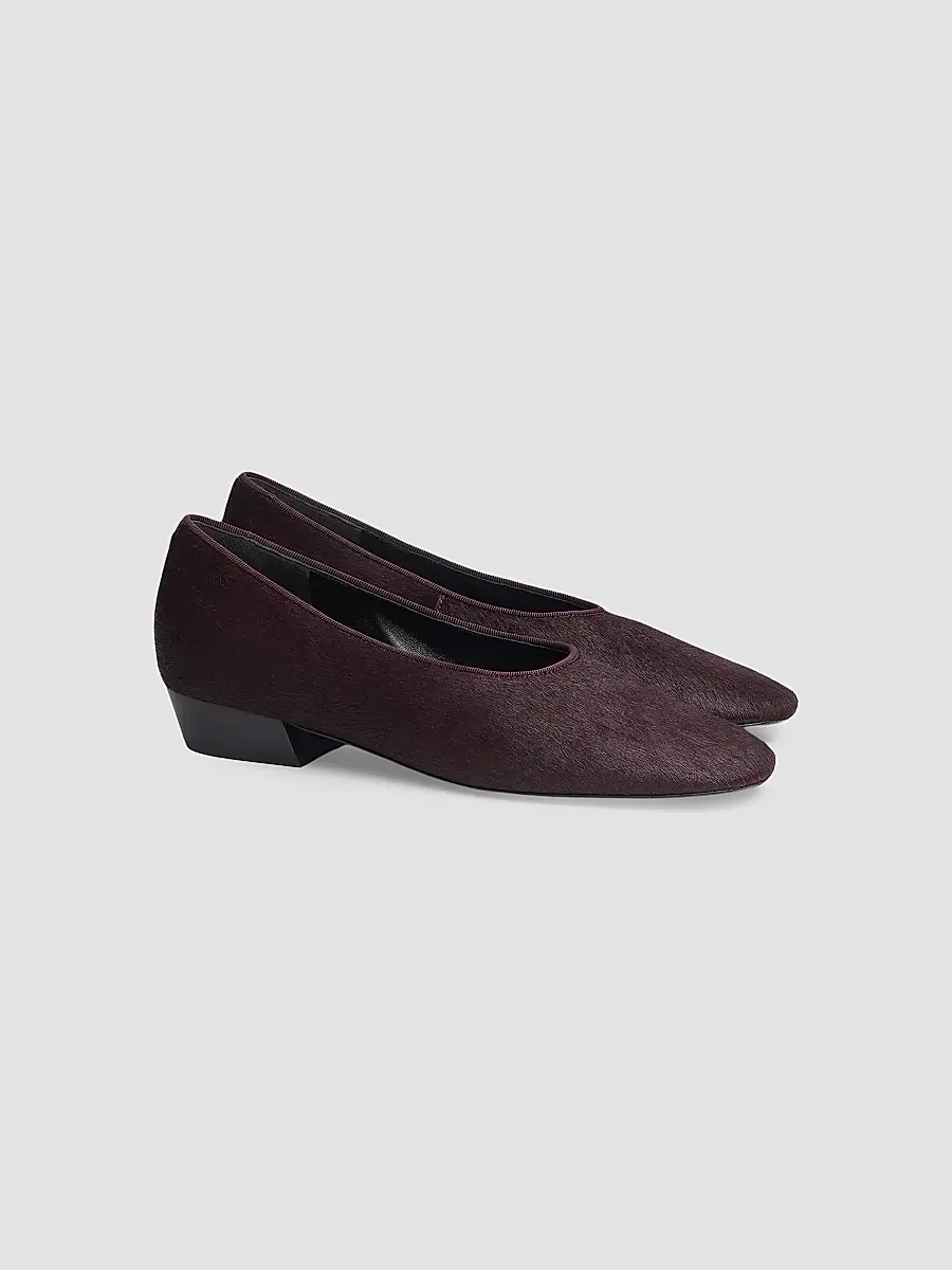 rag & bone Women's Poppi 55MM Calf Hair Ballet Pumps | Thumbnail 4 rag & bone Women's Poppi 55MM Calf Hair Ballet Pumps | Thumbnail 4