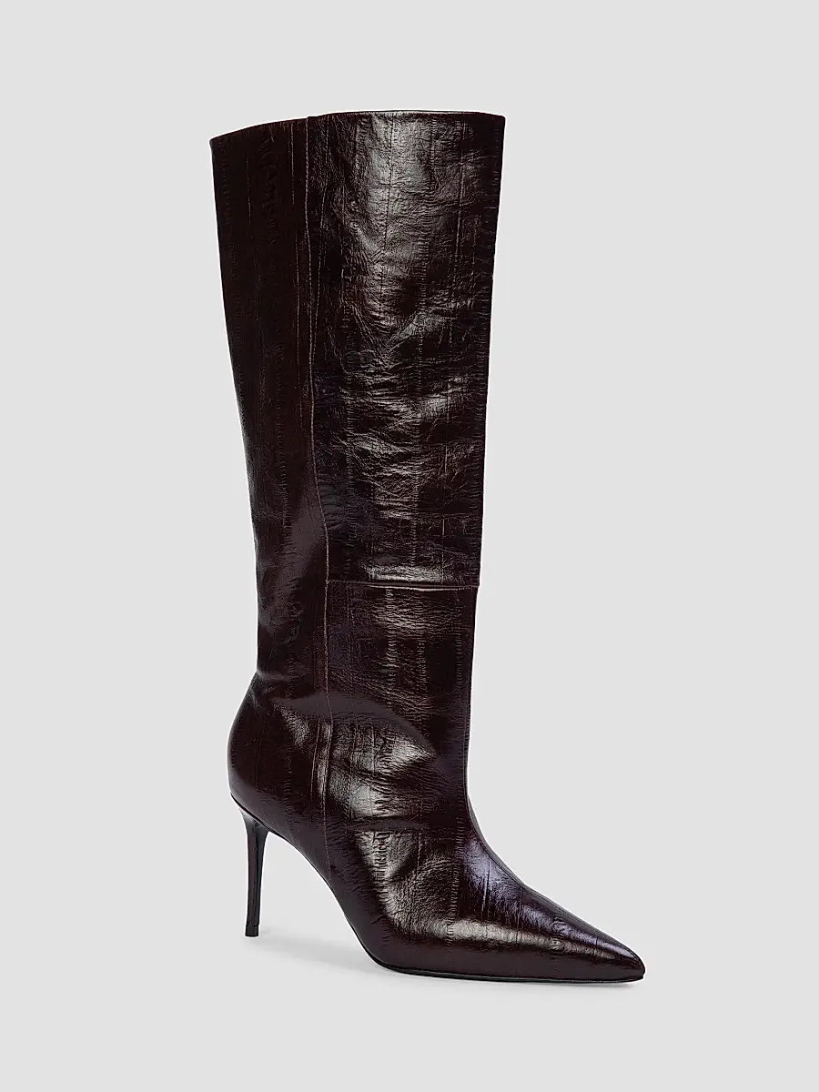 Black Suede Studio Women's Kath Printed Boots | Thumbnail 2 Black Suede Studio Women's Kath Printed Boots | Thumbnail 2