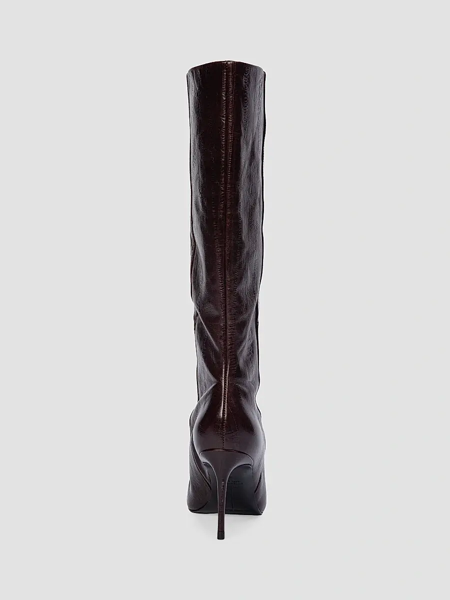 Black Suede Studio Women's Kath Printed Boots | Thumbnail 4 Black Suede Studio Women's Kath Printed Boots | Thumbnail 4