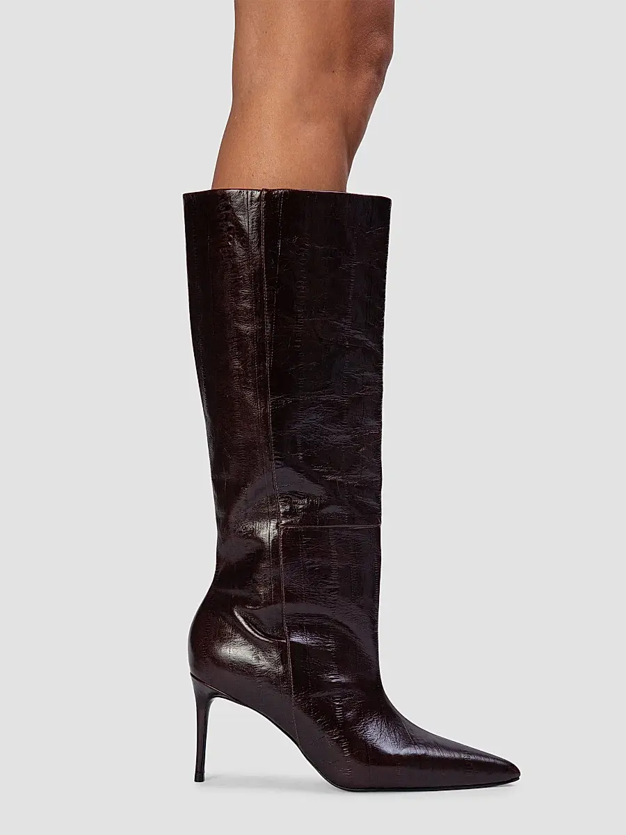 Black Suede Studio Women's Kath Printed Boots | Thumbnail 5 Black Suede Studio Women's Kath Printed Boots | Thumbnail 5