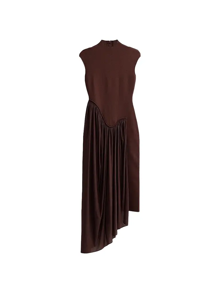 Et Ochs Women's Francis Asymmetric Knit Midi-Dress
