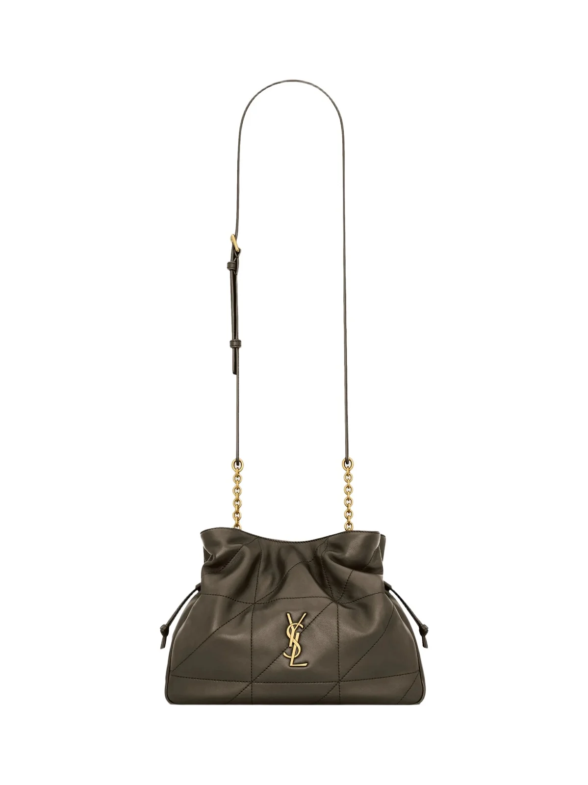 Women's Jamie Shoulder Bag in Lambskin Leather - Light Musk Women's Jamie Shoulder Bag in Lambskin Leather - Light Musk