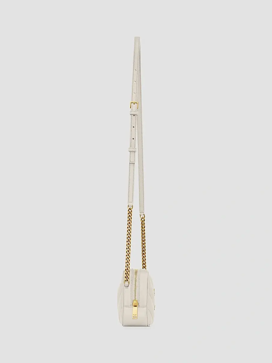 Saint Laurent Women's Lambskin Loulou Mini Crossbody Bag | Thumbnail 3