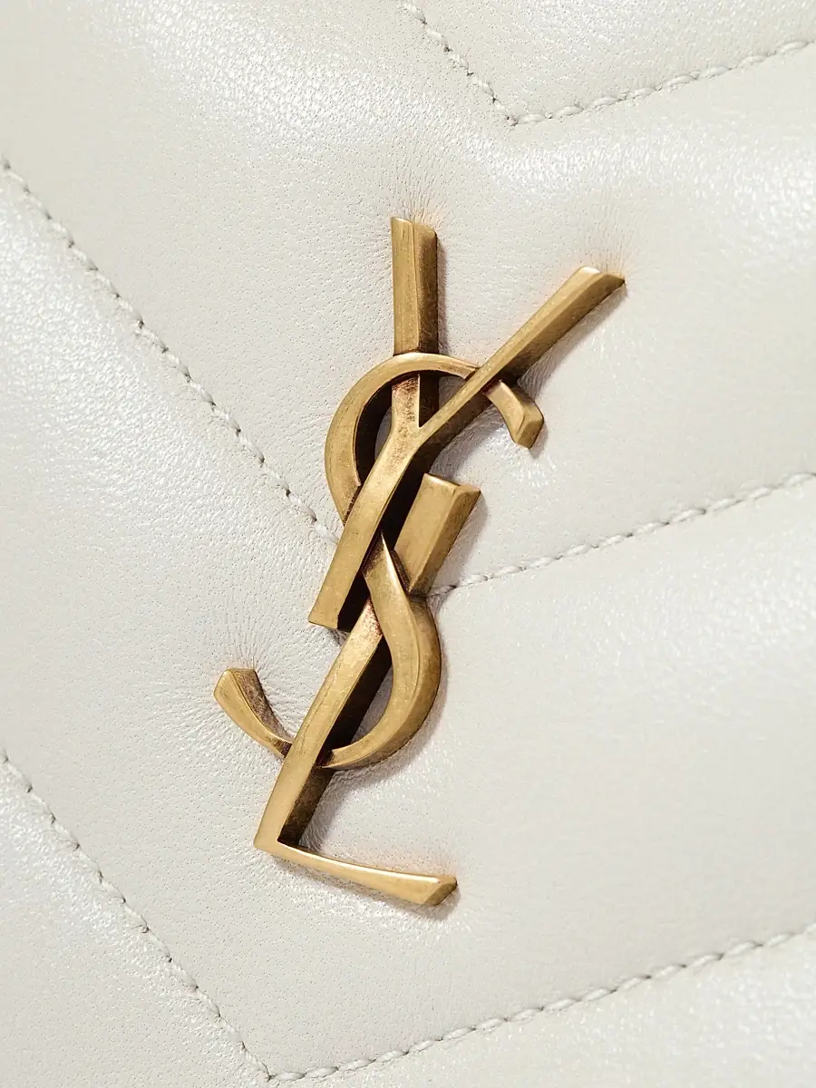 Saint Laurent Women's Lambskin Loulou Mini Crossbody Bag | Thumbnail 5
