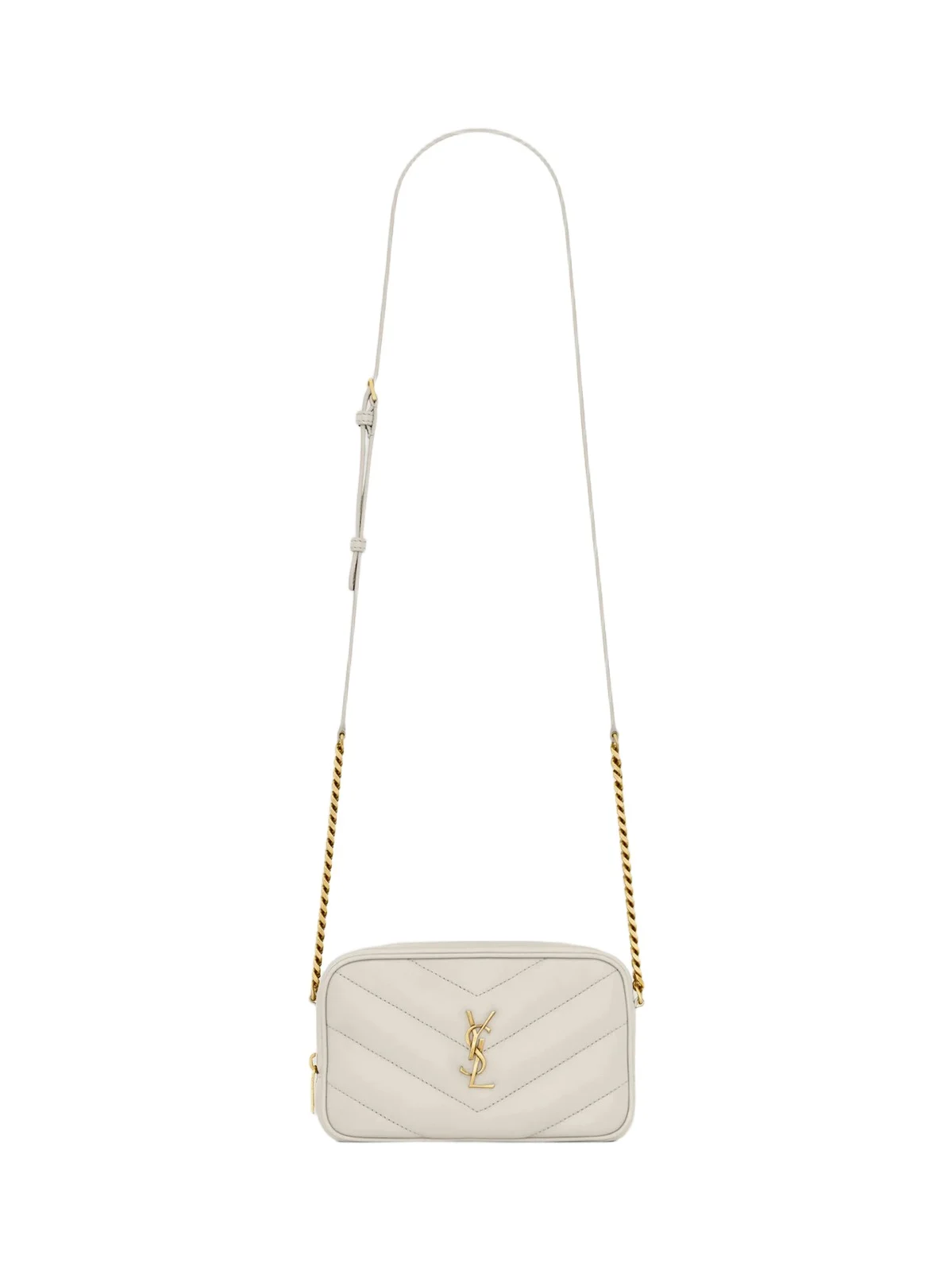 Saint Laurent Women's Lambskin Loulou Mini Crossbody Bag