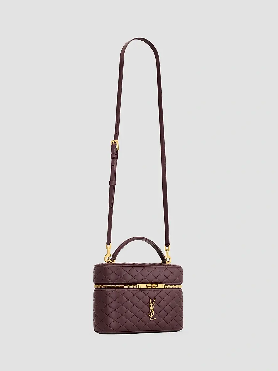 Saint Laurent Women's Gaby Large Vanity Bag in Lambskin | Thumbnail 2 Saint Laurent Women's Gaby Large Vanity Bag in Lambskin | Thumbnail 2