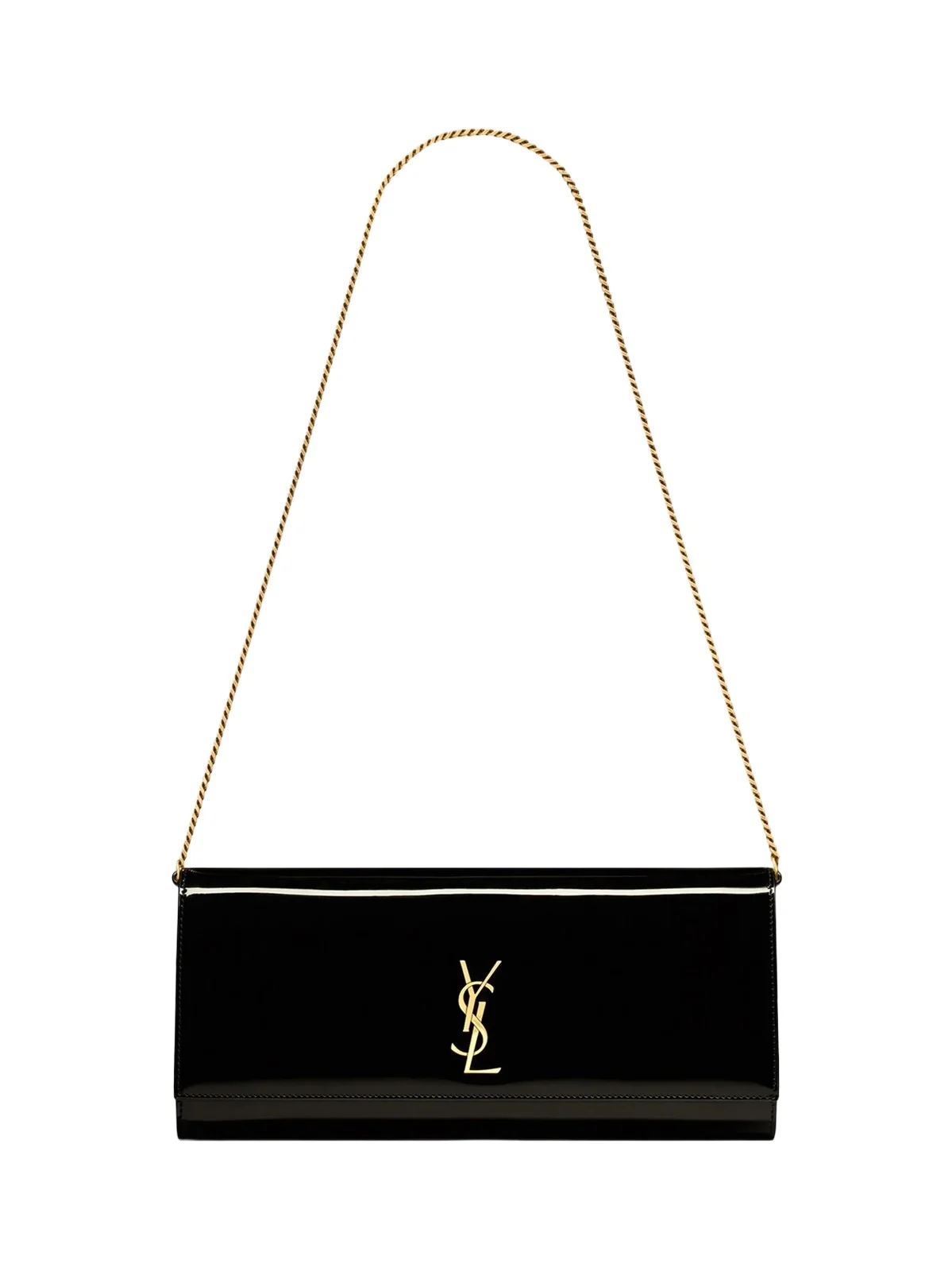 Saint Laurent Women's Kate Clutch in Patent Leather - Black
