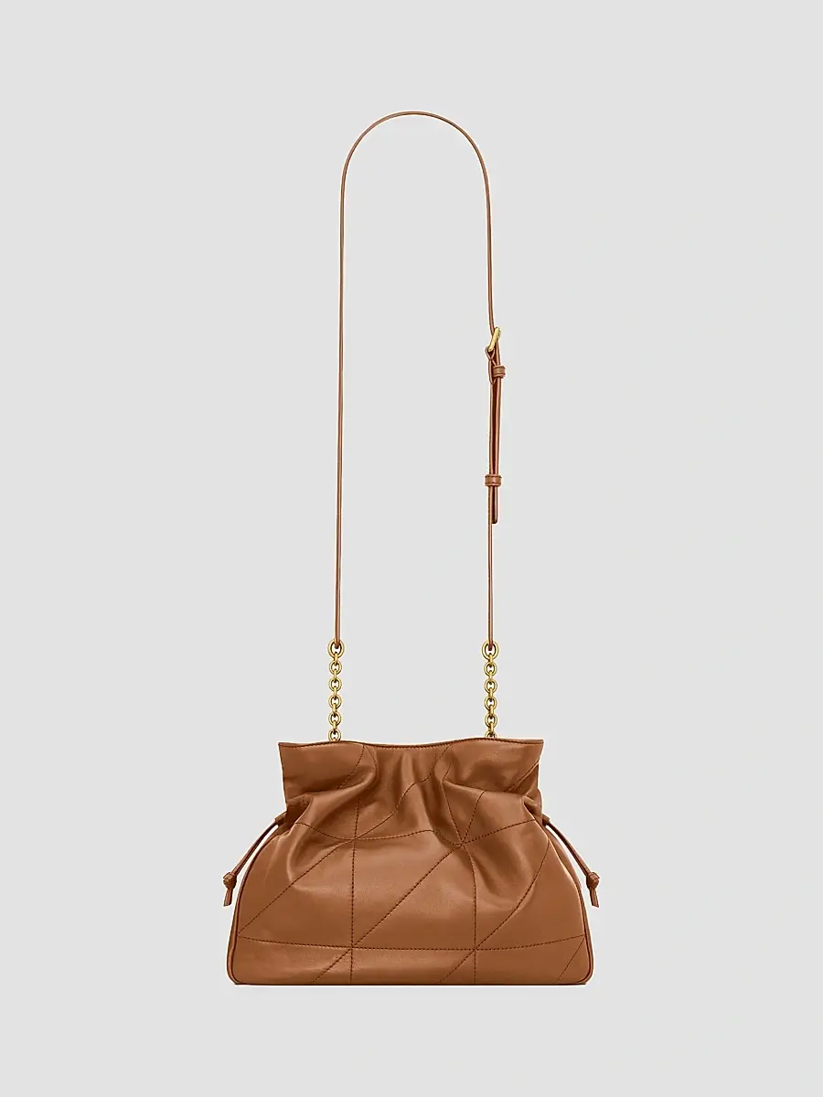 Saint Laurent Women's Jamie Shoulder Bag in Lambskin Leather - Fox | Thumbnail 2 Saint Laurent Women's Jamie Shoulder Bag in Lambskin Leather - Fox | Thumbnail 2