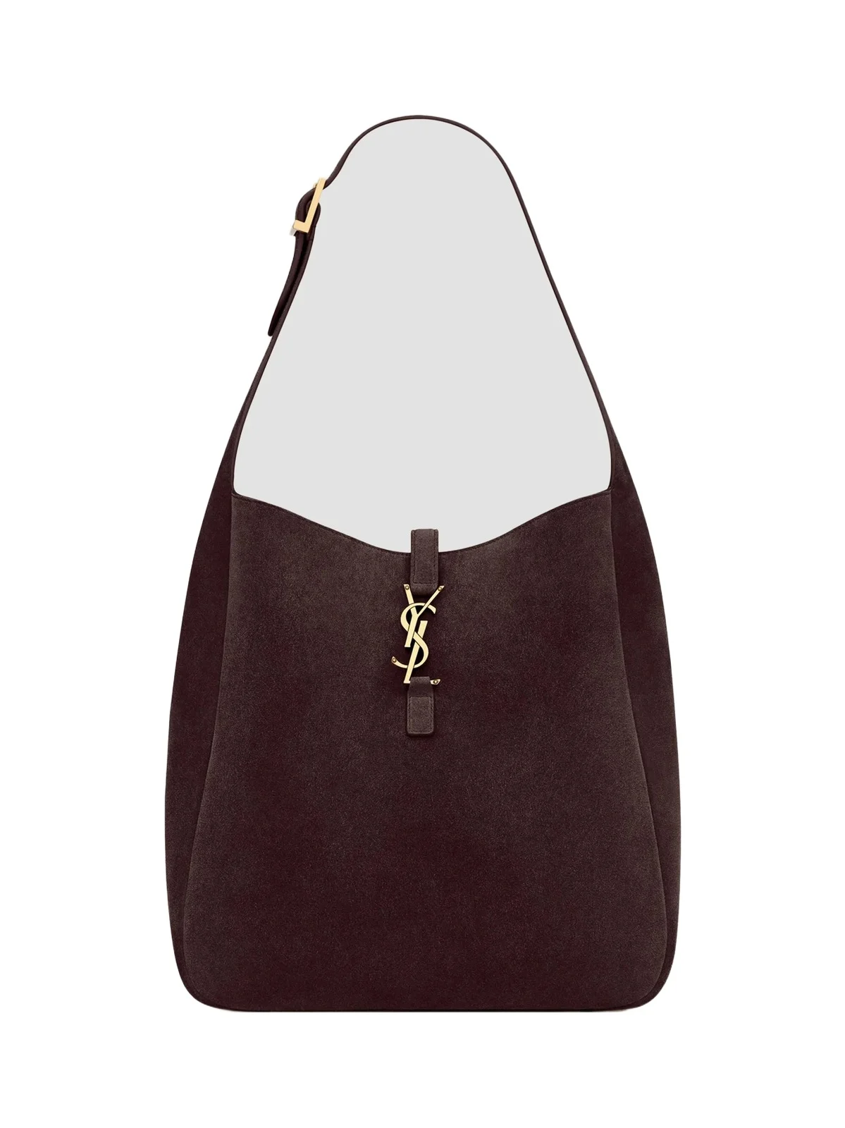 Saint Laurent Women's Le 5 ÿ 7 Supple Large Shoulder Bag in Suede - Arabica