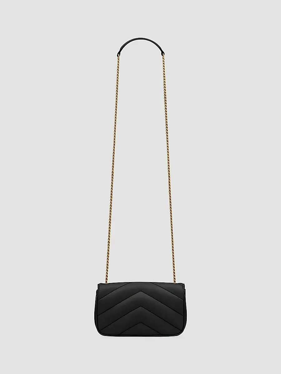 Saint Laurent Women's Loulou Mini Crossbody Bag in Lambskin | Thumbnail 2 Saint Laurent Women's Loulou Mini Crossbody Bag in Lambskin | Thumbnail 2