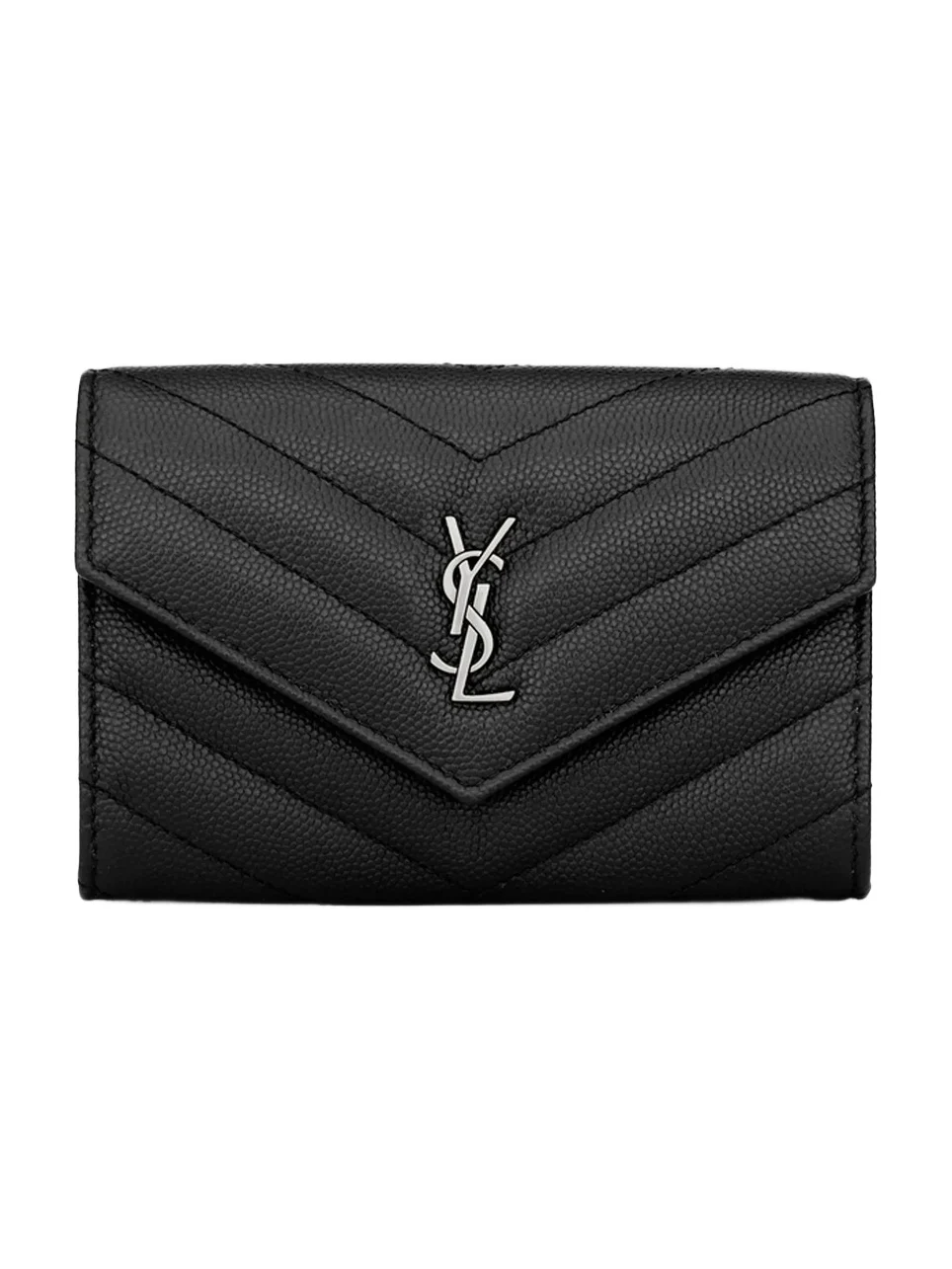 Saint Laurent Women's Cassandre Matelasse Small Envelope Wallet
